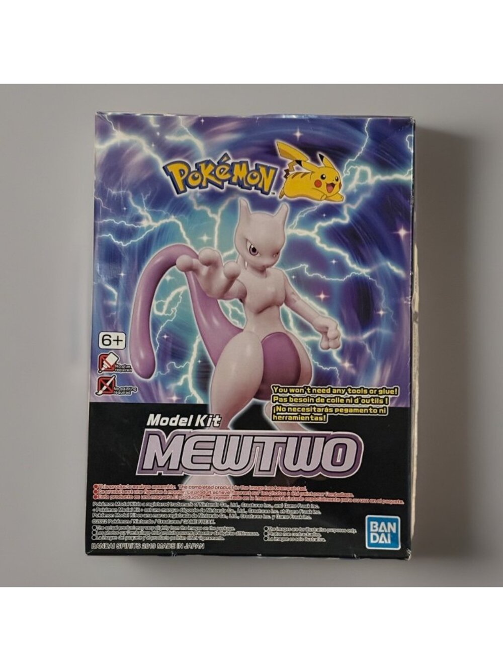 Pokemon Bandai Model Kit Mewtwo Figure Sealed Made in Japan 2020 Collectible NIB